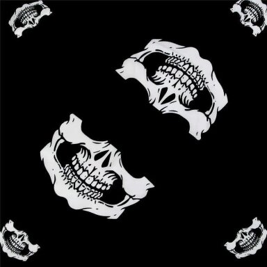 Bandana kaukole