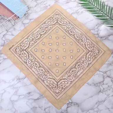 Bandana smėlio spalvos